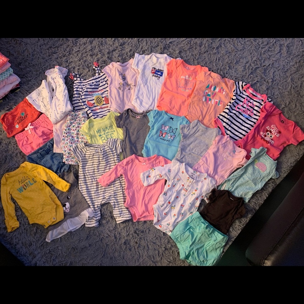 Baby Girls Newborn Lot